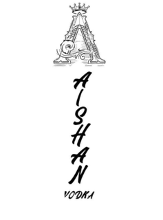 A AISHAN VODKA trademark
