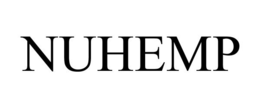 NUHEMP trademark