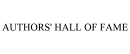 AUTHORS' HALL OF FAME trademark