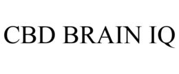 CBD BRAIN IQ trademark