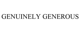 GENUINELY GENEROUS trademark