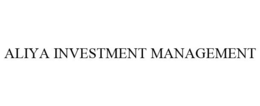 ALIYA INVESTMENT MANAGEMENT trademark