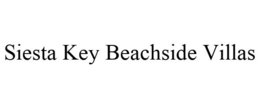 SIESTA KEY BEACHSIDE VILLAS trademark