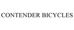 CONTENDER BICYCLES trademark