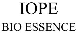 IOPE BIO ESSENCE trademark