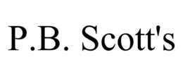 P.B. SCOTT'S trademark
