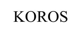 KOROS trademark