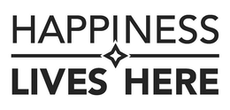 HAPPINESS LIVES HERE trademark