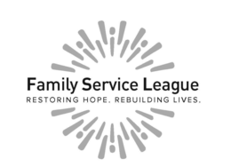 FAMILY SERVICE LEAGUE RESTORING HOPE. REBUILDING LIVES. trademark