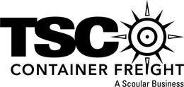 TSC CONTAINER FREIGHT A SCOULAR BUSINESS trademark