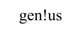 GEN!US trademark