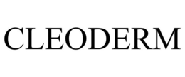 CLEODERM trademark