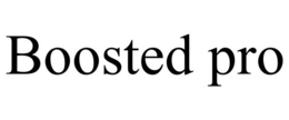BOOSTED PRO trademark