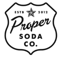 ESTB 2012 PROPER SODA CO. trademark