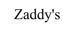 ZADDY'S trademark