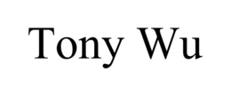 TONY WU trademark
