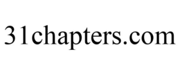 31CHAPTERS.COM trademark