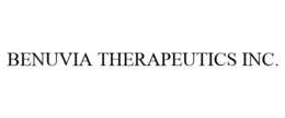 BENUVIA THERAPEUTICS INC. trademark