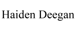 HAIDEN DEEGAN trademark
