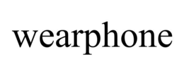 WEARPHONE trademark
