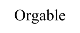 ORGABLE trademark