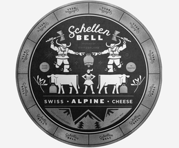 SCHELLEN BELL PRODUCT OF SWITZERLAND CAVE AGED 10 MONTHS SWISS ALPINE CHEESE KEEP REFRIGERATED CONTAINS: MILK trademark
