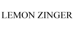 LEMON ZINGER trademark
