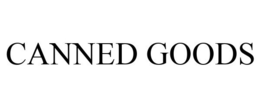 CANNED GOODS trademark
