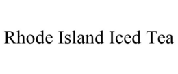 RHODE ISLAND ICED TEA trademark