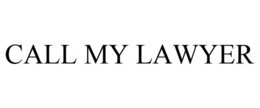 CALL MY LAWYER trademark