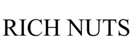 RICH NUTS trademark