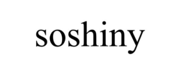 SOSHINY trademark