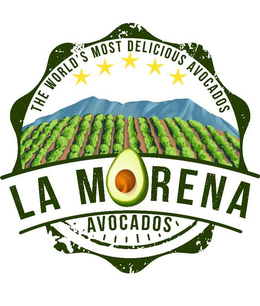 LA MORENA AVOCADOS THE WORLD'S MOST DELICIOUS AVOCADOS  trademark