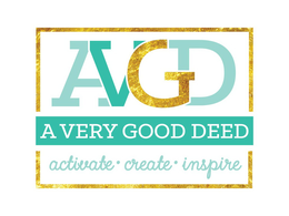 AVGD A VERY GOOD DEED ACTIVATE · CREATE· INSPIRE trademark