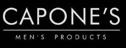 CAPONE'S MEN'S PRODUCTS trademark