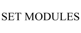 SET MODULES trademark