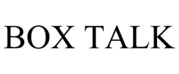 BOX TALK trademark