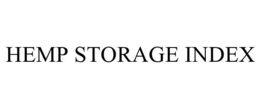 HEMP STORAGE INDEX trademark