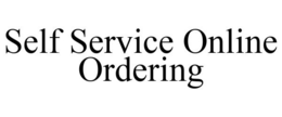 SELF SERVICE ONLINE ORDERING trademark