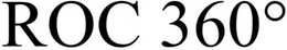 ROC 360° trademark