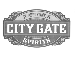 ST. AUGUSTINE, FL CITY GATE SPIRITS trademark
