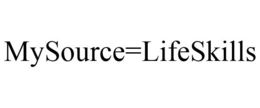 MYSOURCE=LIFESKILLS trademark
