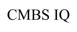 CMBS IQ trademark