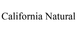 CALIFORNIA NATURAL trademark