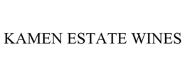 KAMEN ESTATE WINES trademark