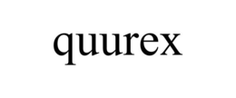 QUUREX trademark