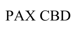 PAX CBD trademark