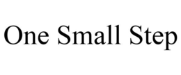 ONE SMALL STEP trademark