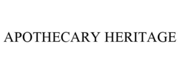 APOTHECARY HERITAGE trademark
