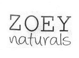 ZOEY NATURALS trademark